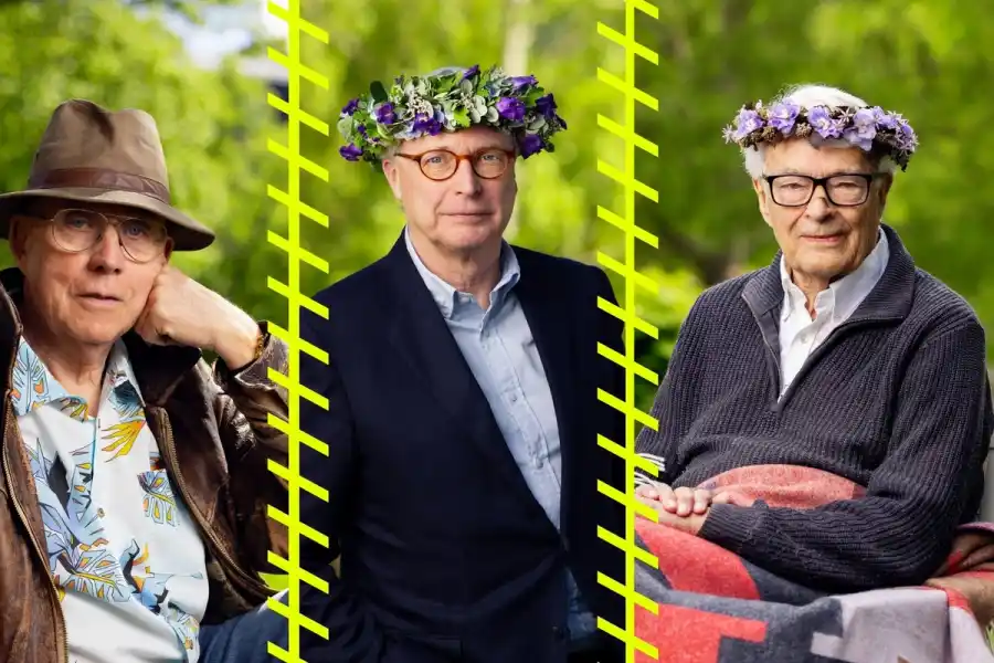 Anders Eriksson, Carl Folkle och Bo Ekman. Foto: Mattias Ahlm/Sveriges Radio.