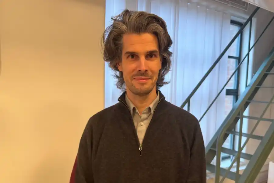 Antoine Baudoin, energiexpert på Naturskyddsföreningen. Foto: Energy Loop.