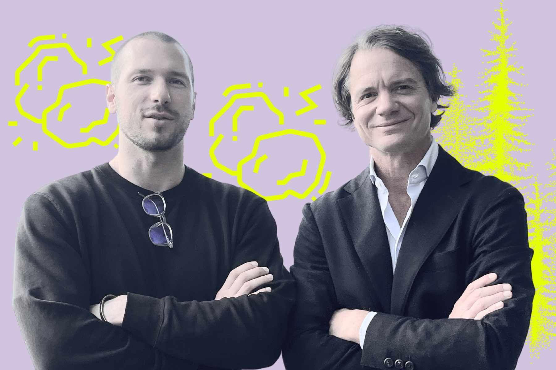 Adam Podgorski och Jan Dinkelspiel, Green14. Foto: pressbild, grafik Impact Loop.