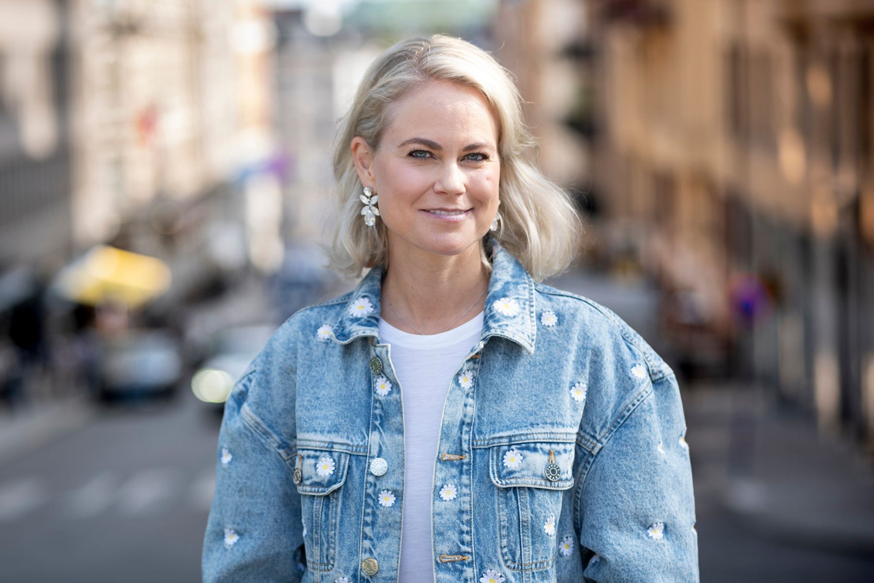 Camilla Bergman, founder of Impact Loop, in Stockholm. Photo: Jonas Borg.