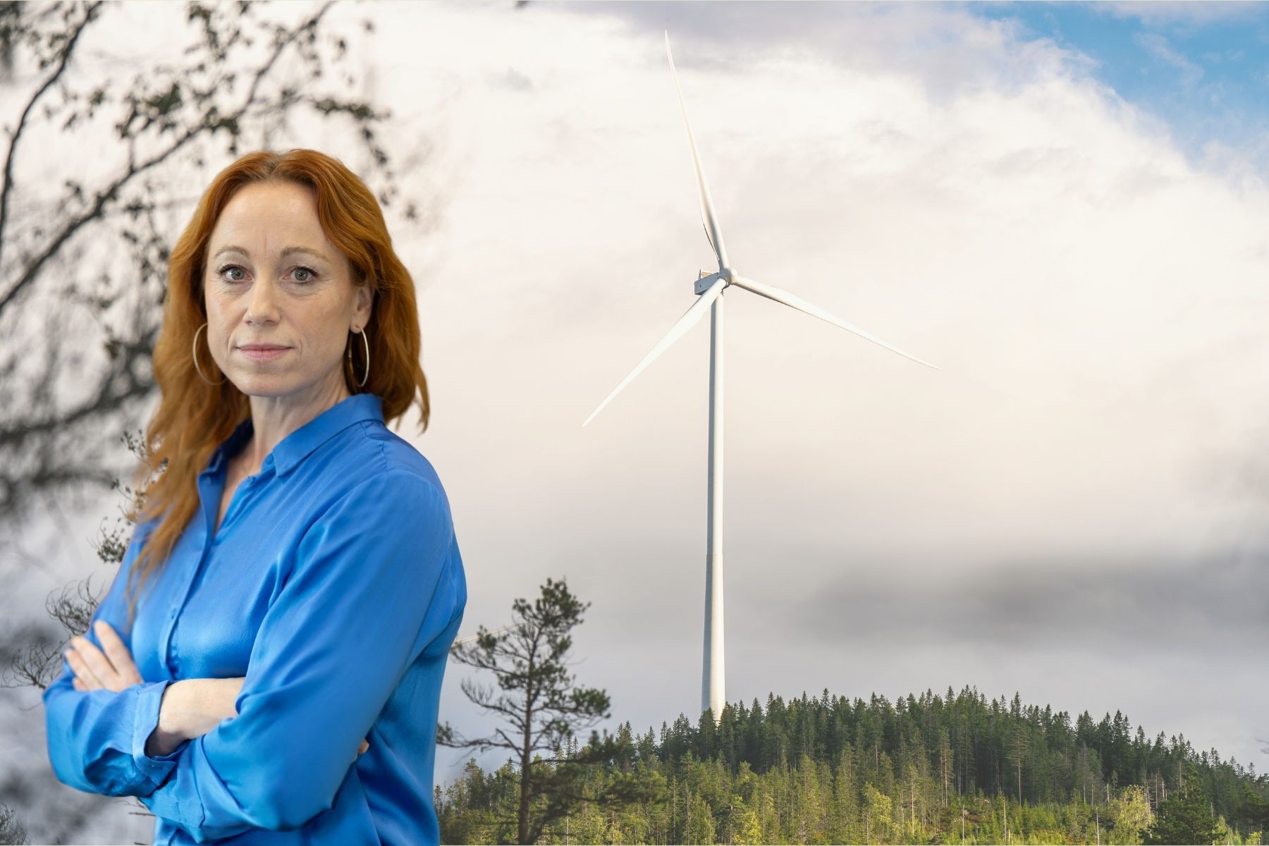 Caroline Asserup, generaldirektör på Energimyndigheten. Foto: TT / pressbild (montage).