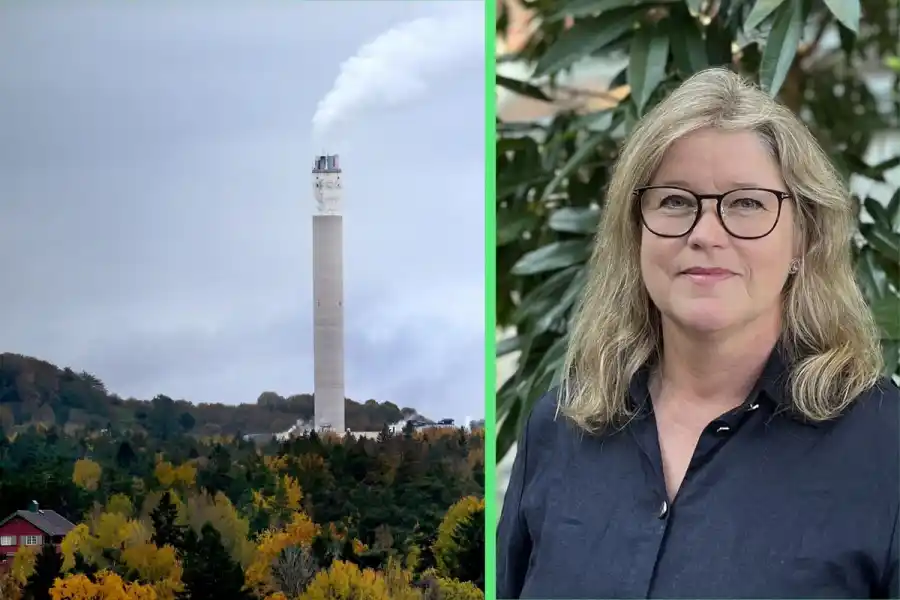 Maria Carvinge, marknadschef Norrenergi. Foto: TT/Pressbild.