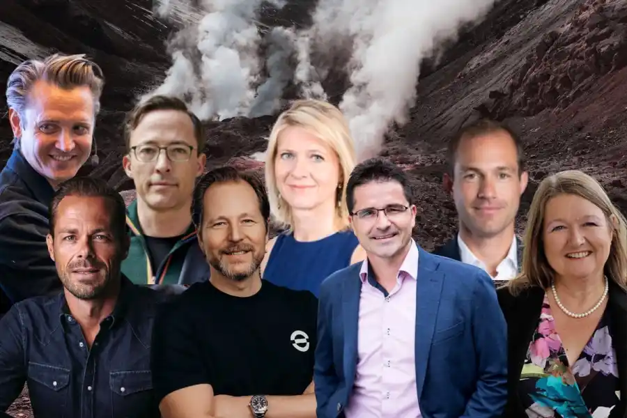 VC:s backing thermal energy. Names below in the article. Photos: Press.