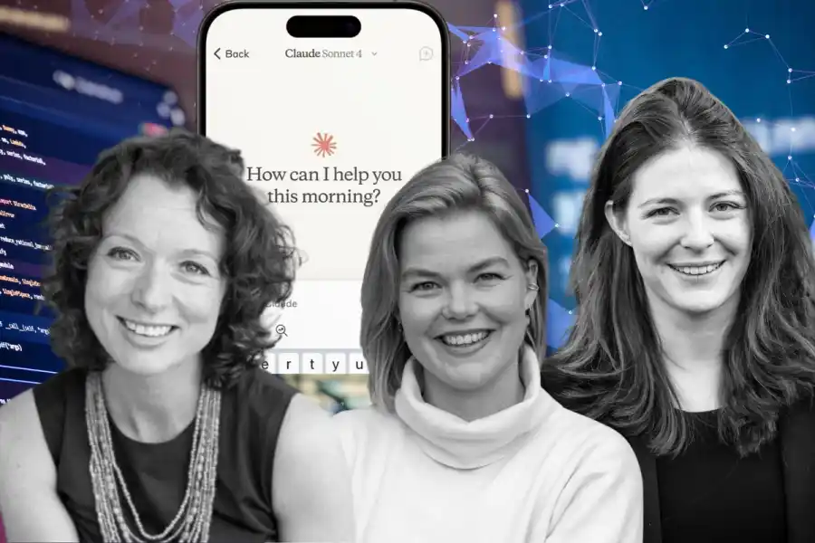 Julia Groves (left), Mascha Bonk, and Camilla Dolan. Press photos/Impact Loop design