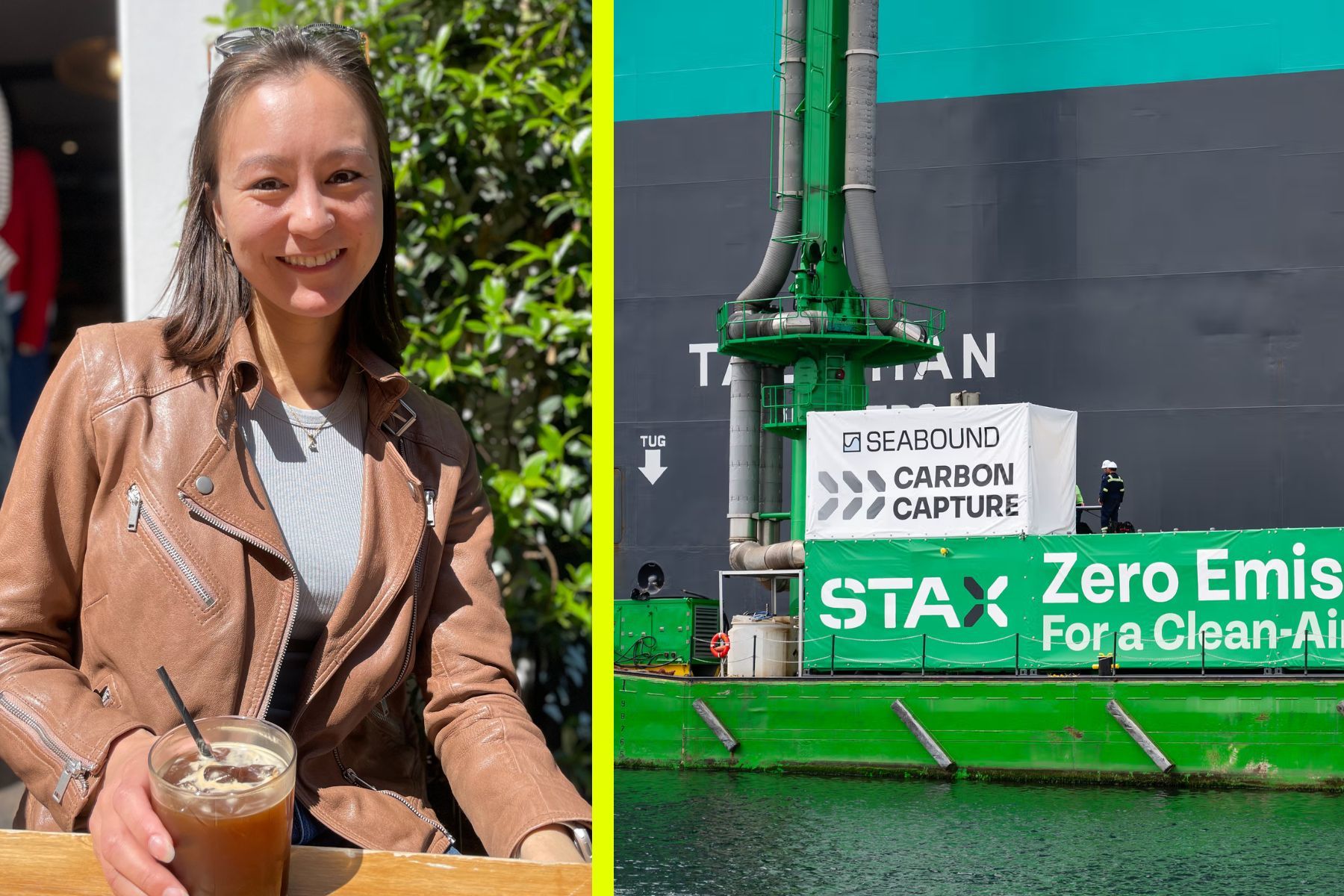 Alisha Fredriksson, grundare av Seabound. Foto: privat / pressbild.