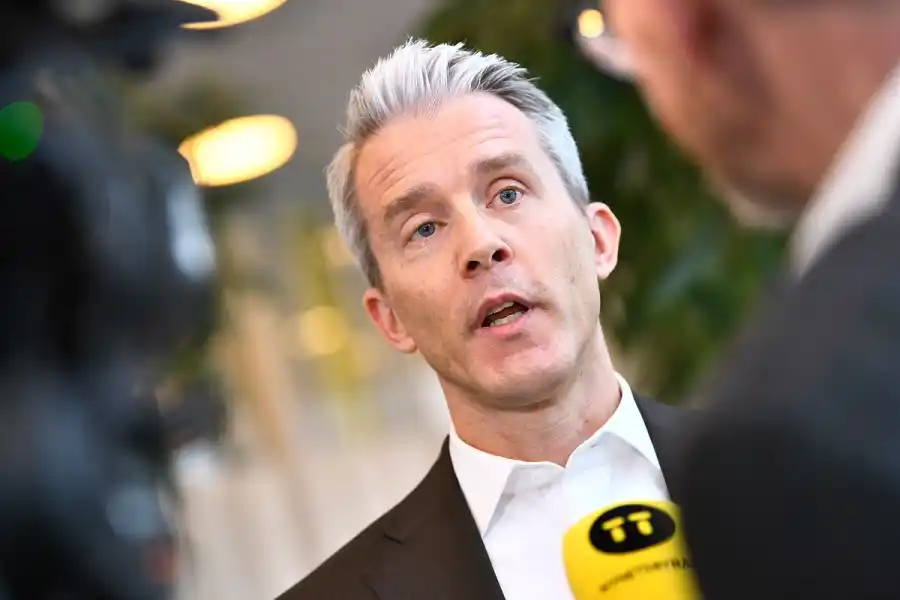 Per Narvinger tar över som vd på Ericsson. Foto: Lars Schröder / TT