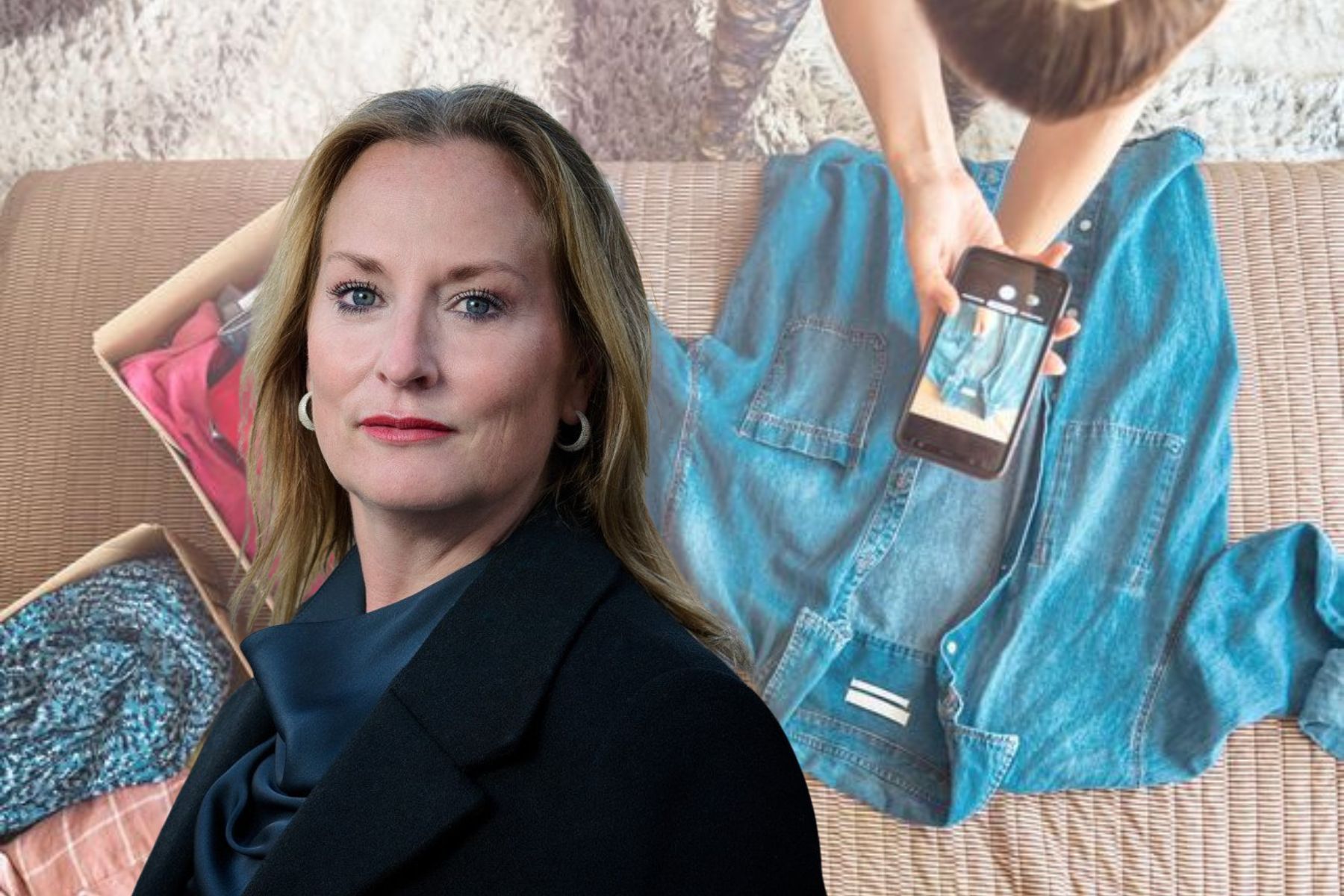 Maria Mikkonen på Svensk Handel. Foto: pressbild.