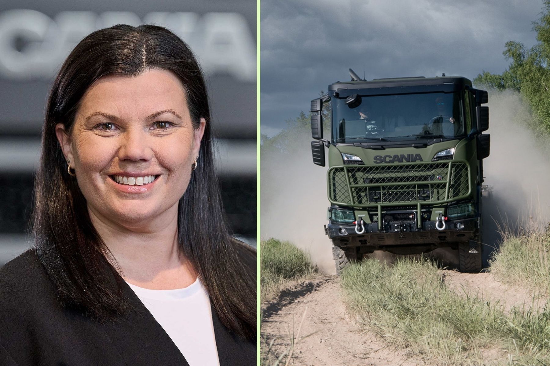Sara Forsberg, teknisk chef med ansvar för Scanias forskning och utveckling. Foto: pressbilder