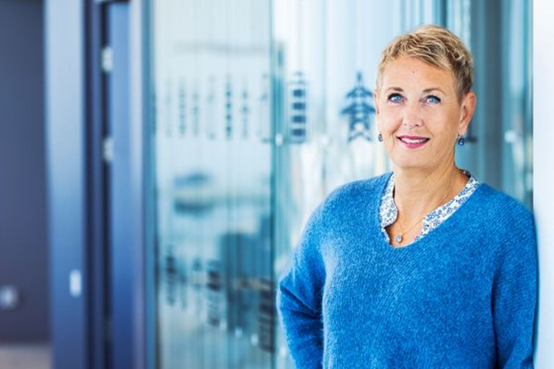 Jessica Krook, kommunikationsdirekt för Eon i Norden. Pressbild.
