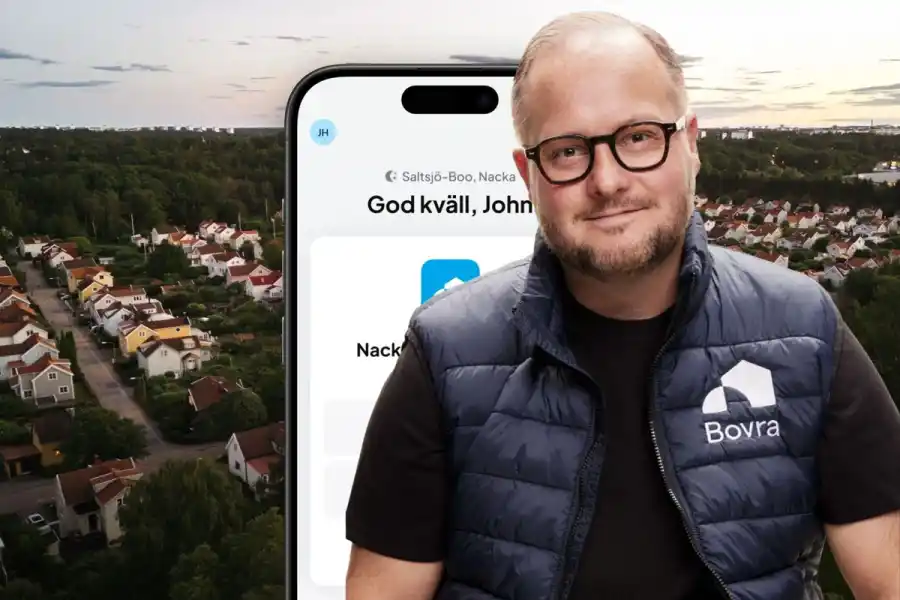 Jens Nilsson, grundare och vd på Bovra. Foto: pressbilder.