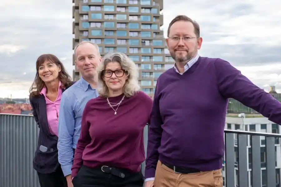 Siimon Vaske till höger, Trio Impact Invest. Foto: pressbild.