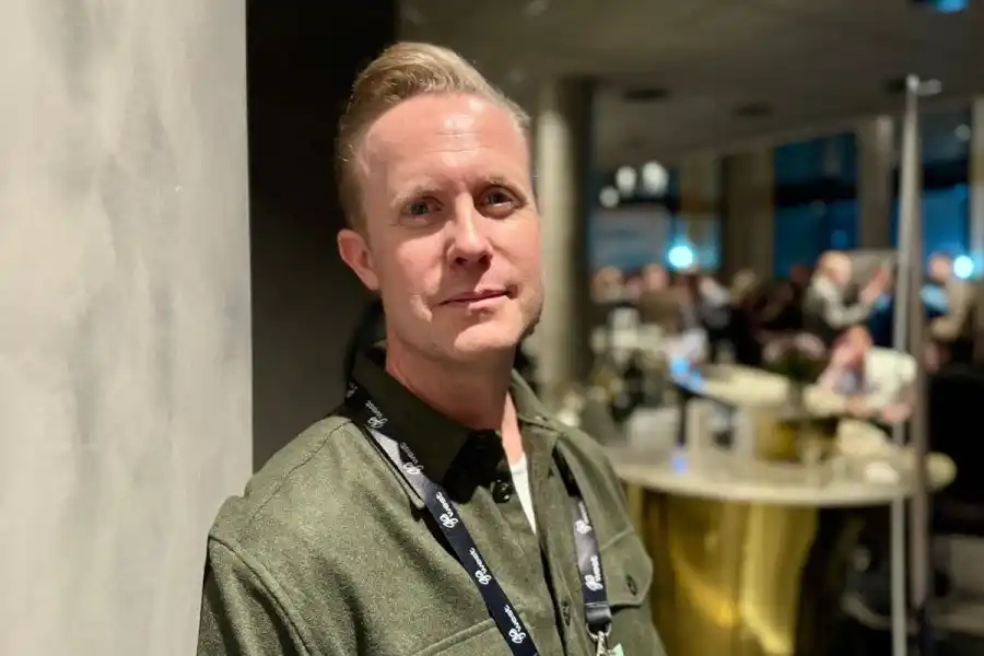 Jonas Bergqvist, investment manager at Almi Invest Greentech. Photo: Camilla Bergman, Impact Loop.