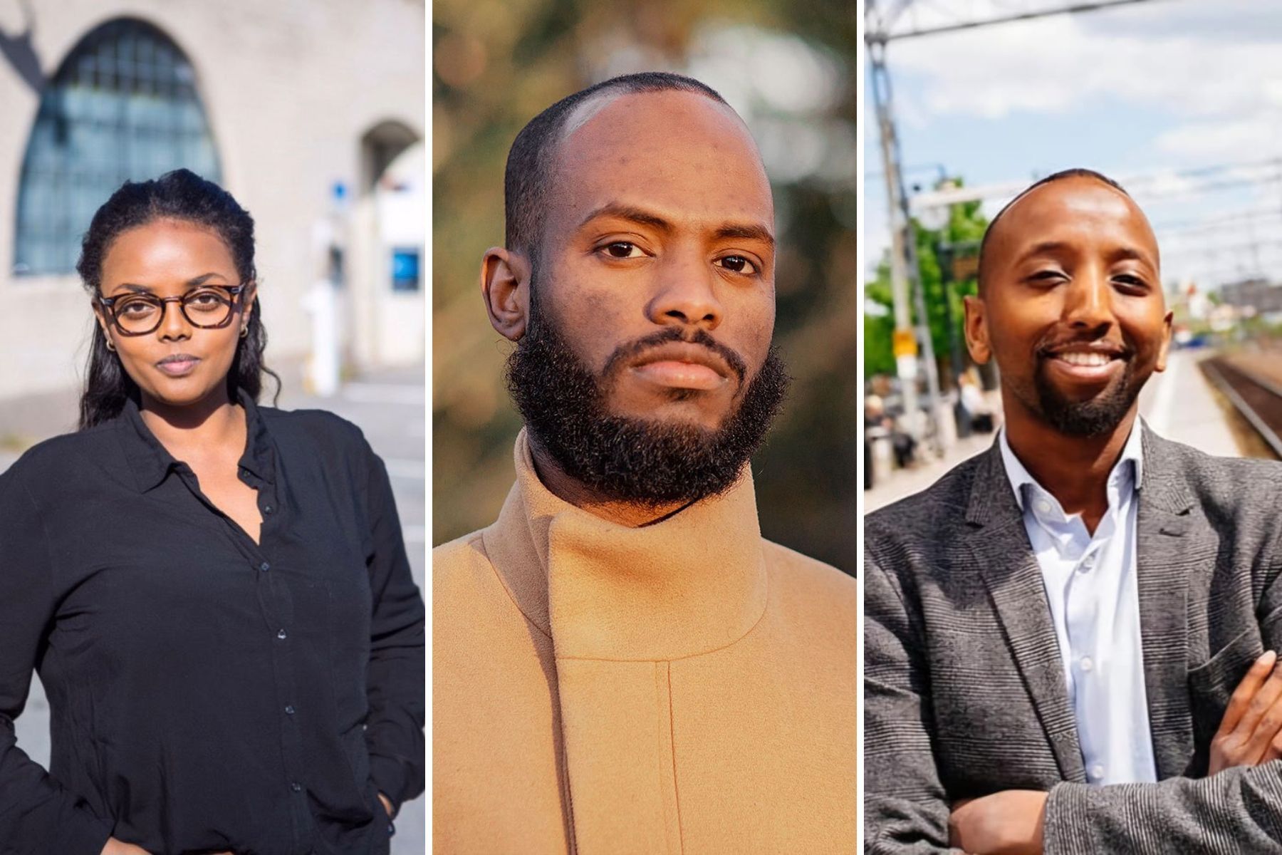 Degmo Daar, Ismail Abdullahi och Sayidali Ahmed. Foto: pressbilder.
