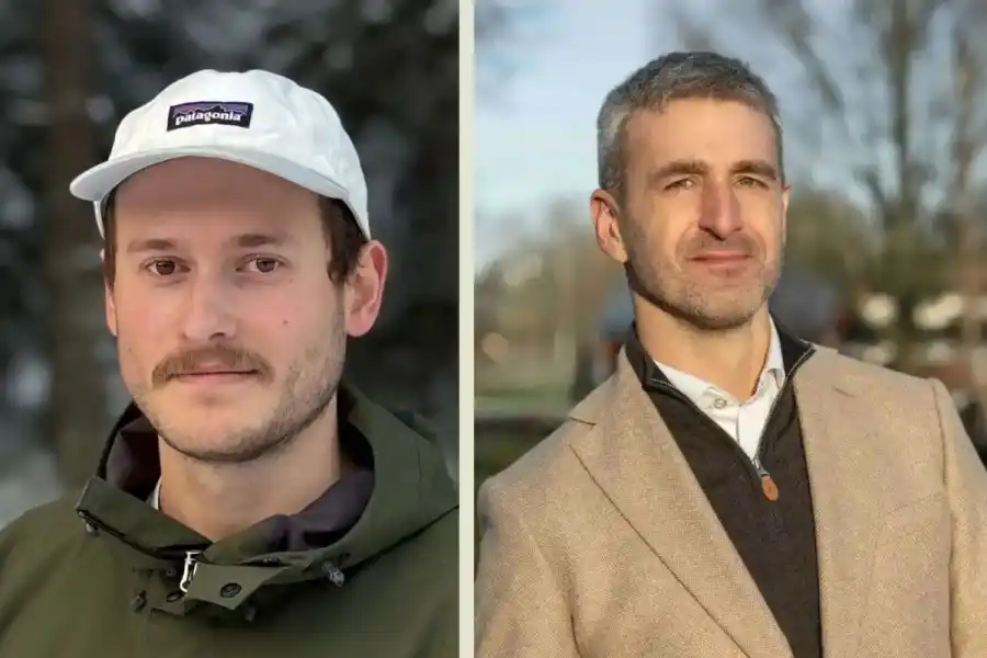 Noah Öberg och Anders Borgehed. Foto: pressbilder.