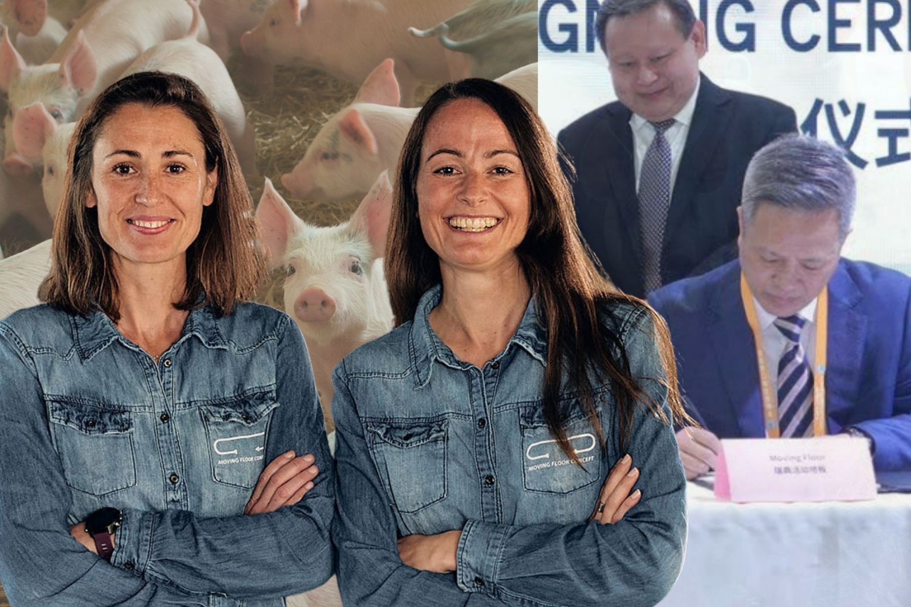 Peg Söderberg, vd och Katja Lindvall, vice vd för Moving Floor. Foto: pressbilder.