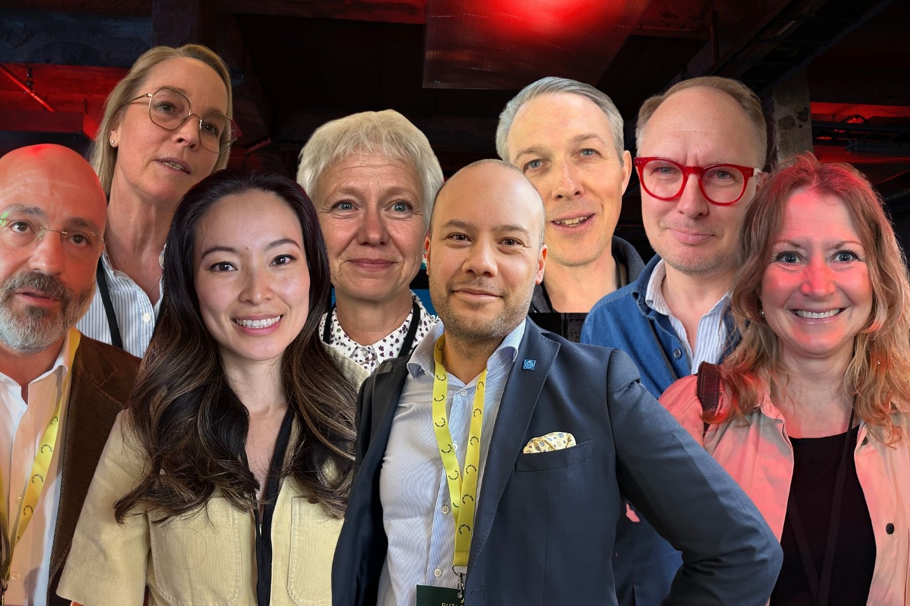 Åtta impact-profiler på BUILD. Foto: Andreas Jennische/Jenny Kjellén/Johann Bernövall.