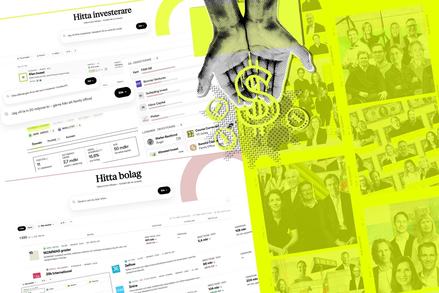 Hitta investerare och impact-bolag i Impact Loops nya verktyg