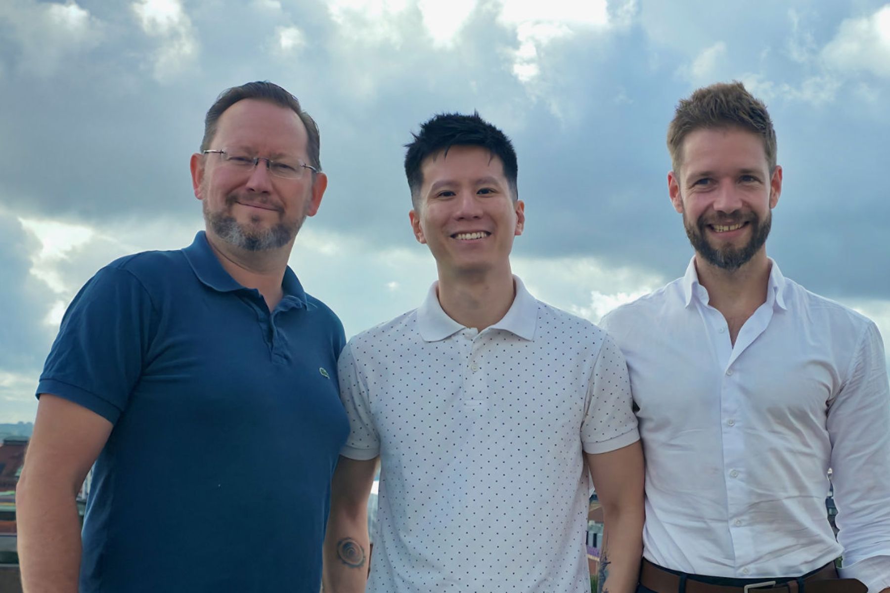 Siimon Vaske, Theo Serivichyaswat och Tom van der Valk. Foto: pressbild.