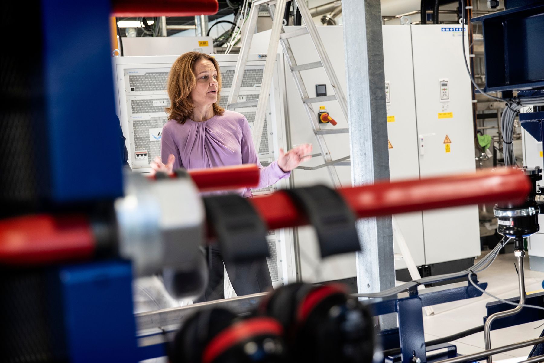 Lena Sundquist, vd för Climeon i Kista. Foto: Jonas Borg.
