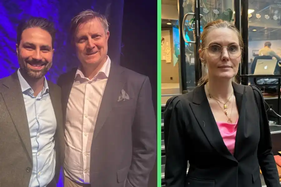 Siavash Habibi, Jonas Jonsson och Ulrika Tornerefelt. Foto: Energy Loop.