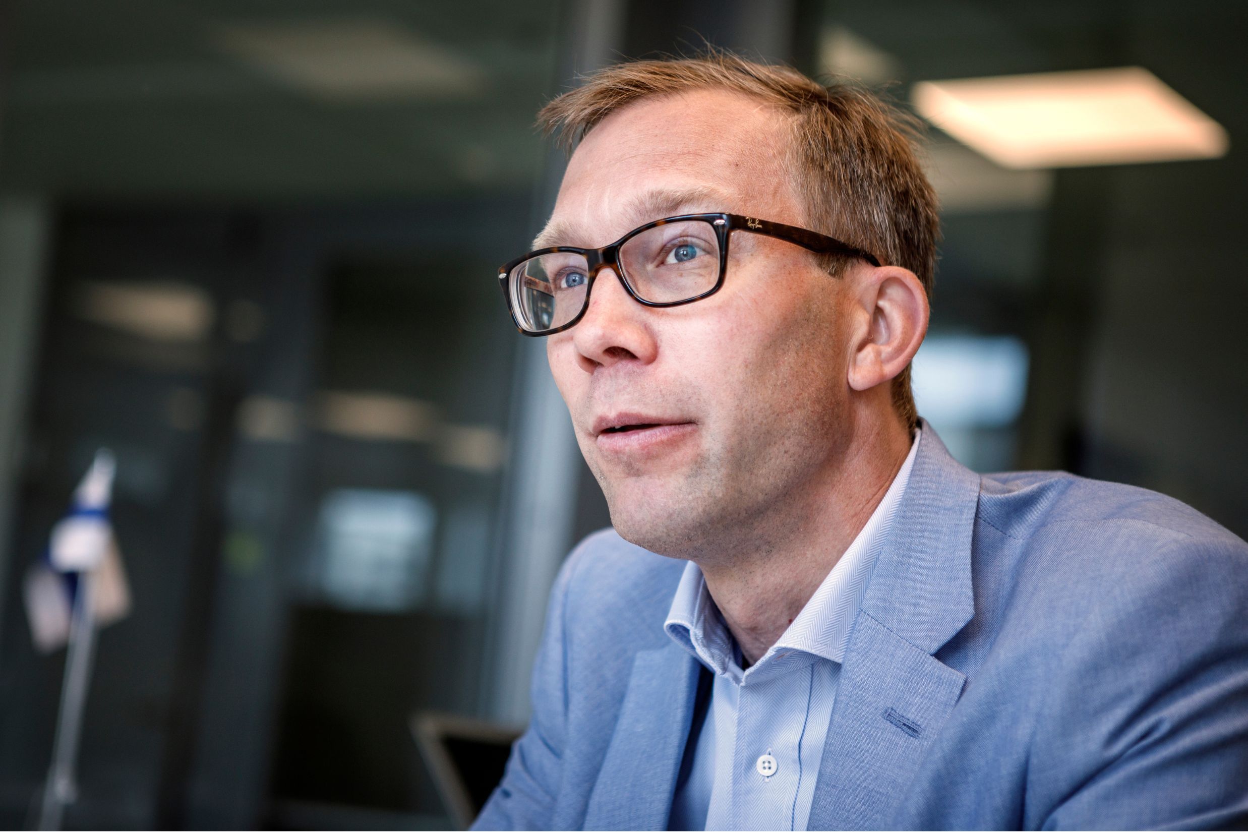 Godel och Kivra-grundaren Stefan Krook. Foto: Simon Rehnström / TT.