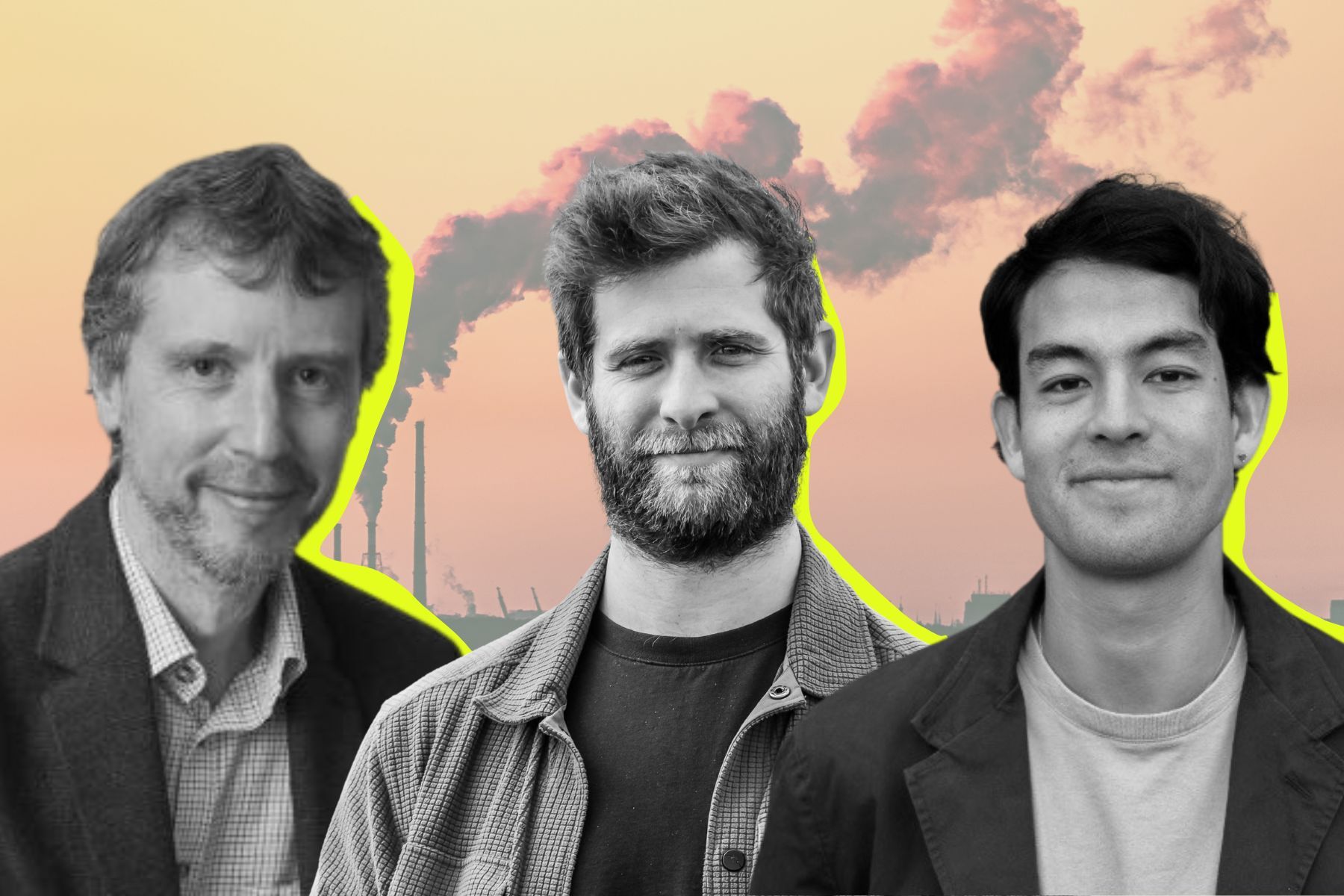 From left: John Egan (Progressive Energy), Nicholas Chadwick (Mission Zero), and Jasper Wong (Airhive). Press photos/Impact Loop design