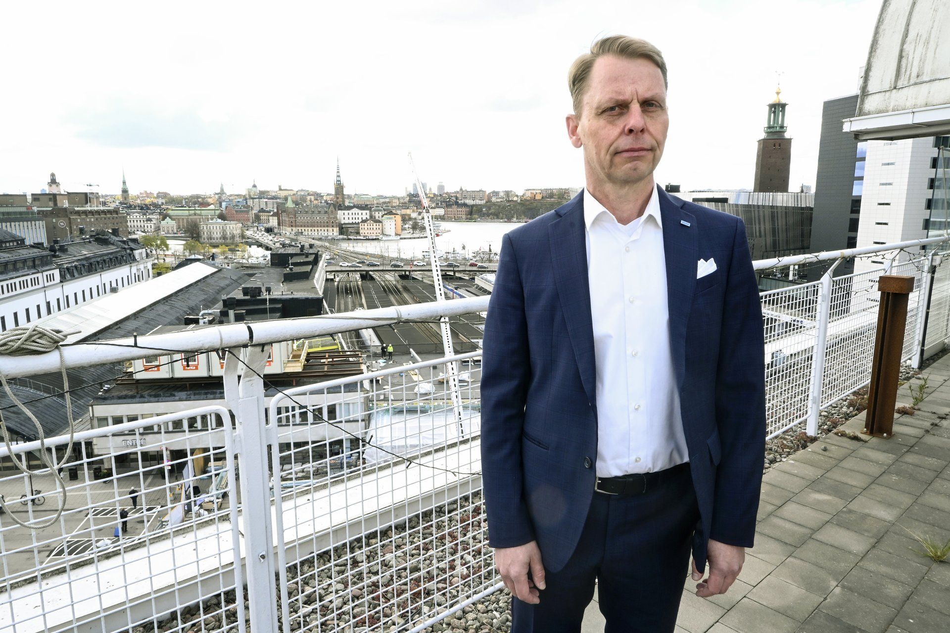 Carl Orrling, teknisk direktör, SSAB. Foto: TT.