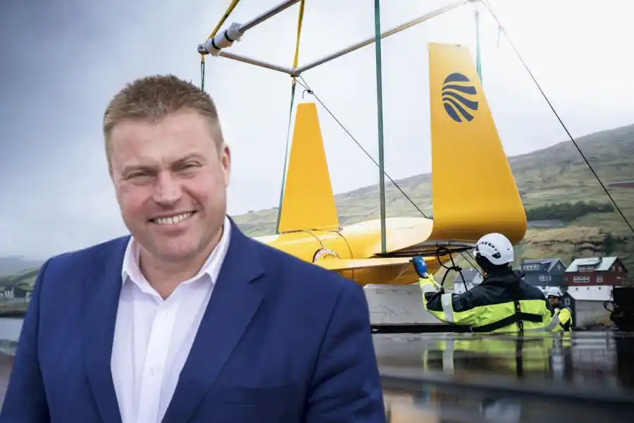 Martin Edlund, vd för Minesto. Foto: Pressbilder.