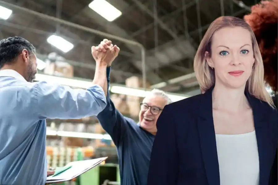 Sanna Fager på Pulpac. Foto: pressbilder.