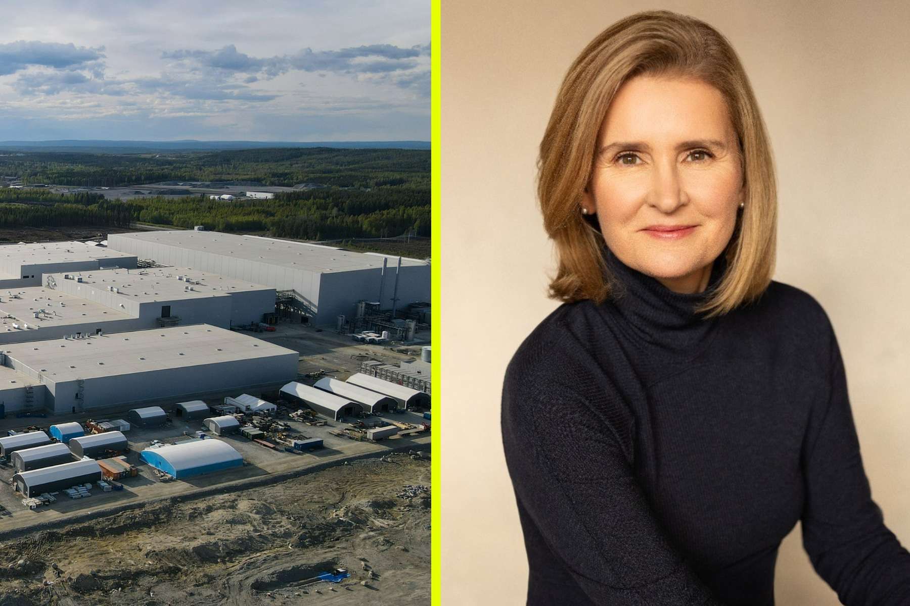 Angéline Bilodeau, ny chef över Northvolt Ett. Foto: TT/pressbild.