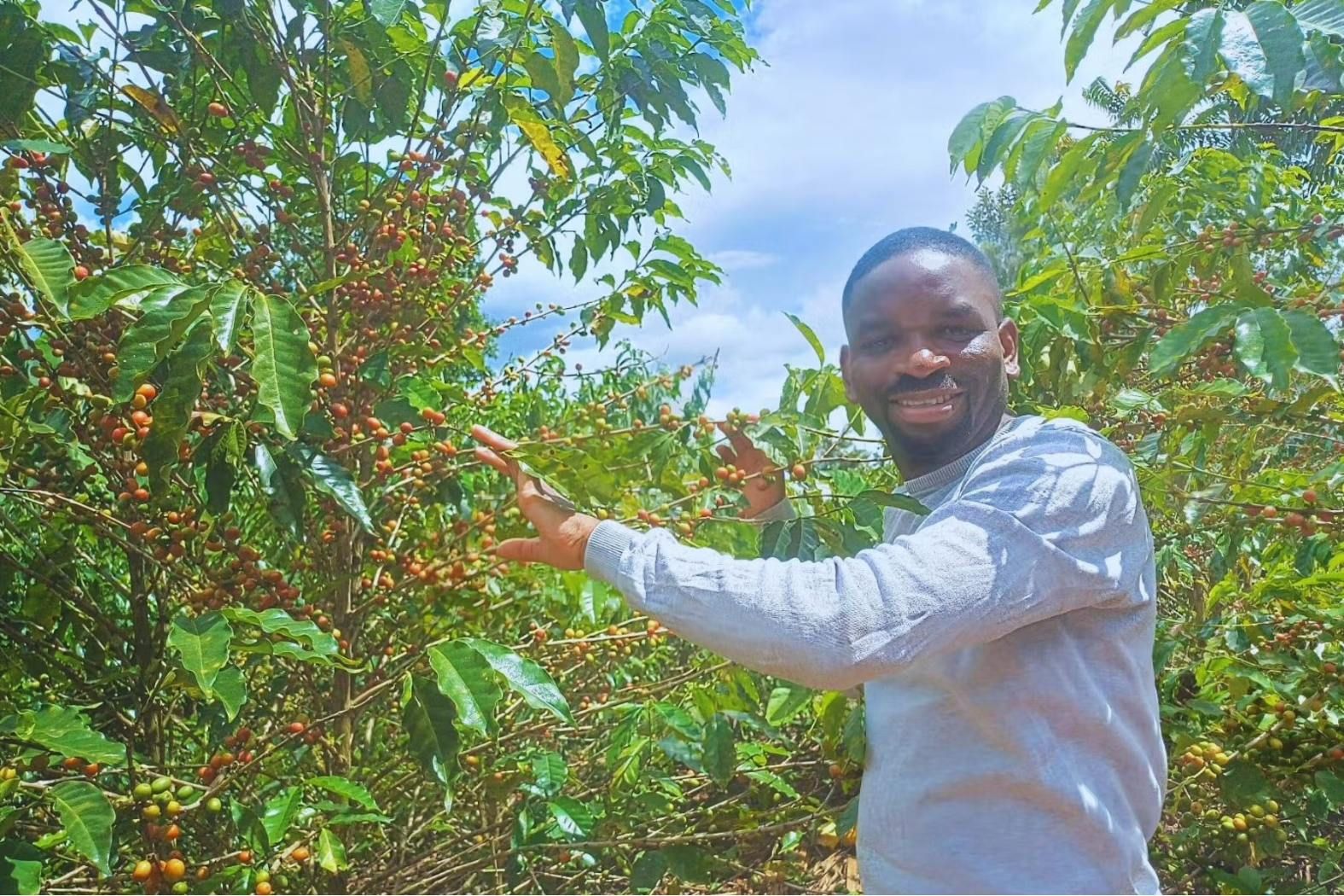 Rebu Burubwa, grundare av kaffeproducenten Rutasoka. Foto: privat.