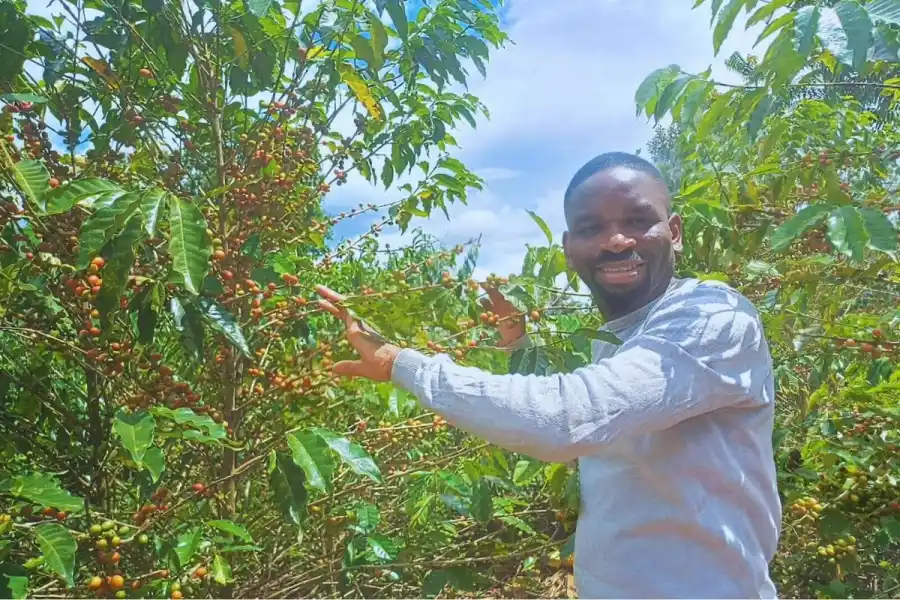 Rebu Burubwa, grundare av kaffeproducenten Rutasoka. Foto: privat.