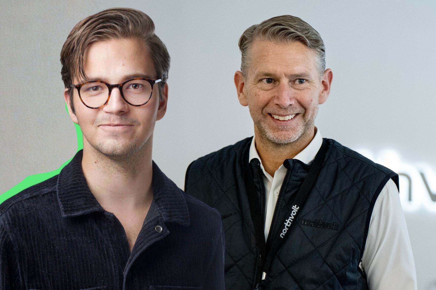 Gabriel Nilsson redaktör Energy Loop. Foto: Energy Loop/TT. Collage.