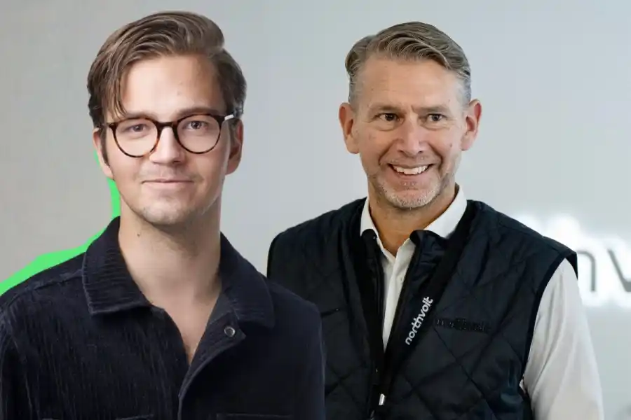 Gabriel Nilsson redaktör Energy Loop. Foto: Energy Loop/TT. Collage.