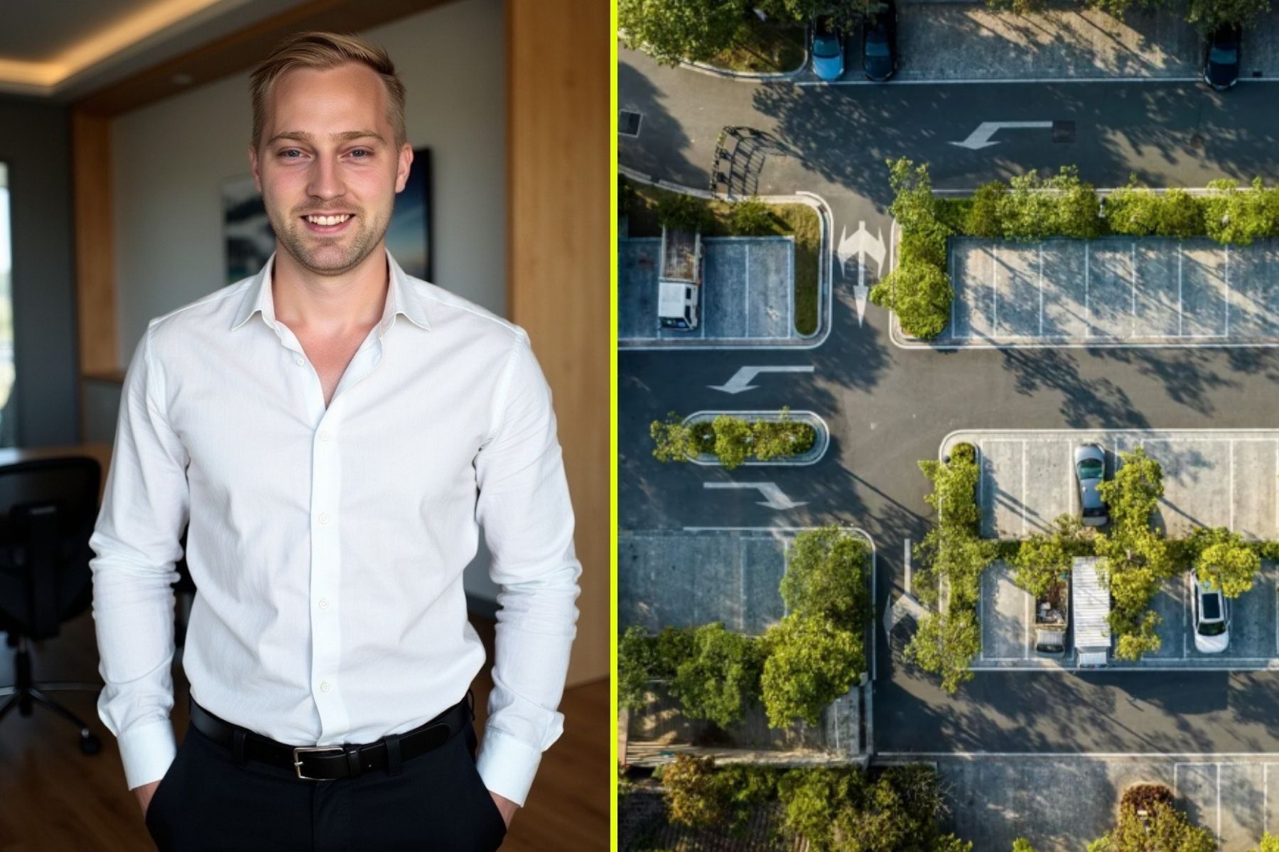 Jacob Hjalmarsson, medgrundare och COO på Arboair. Foto: Pressbilder.