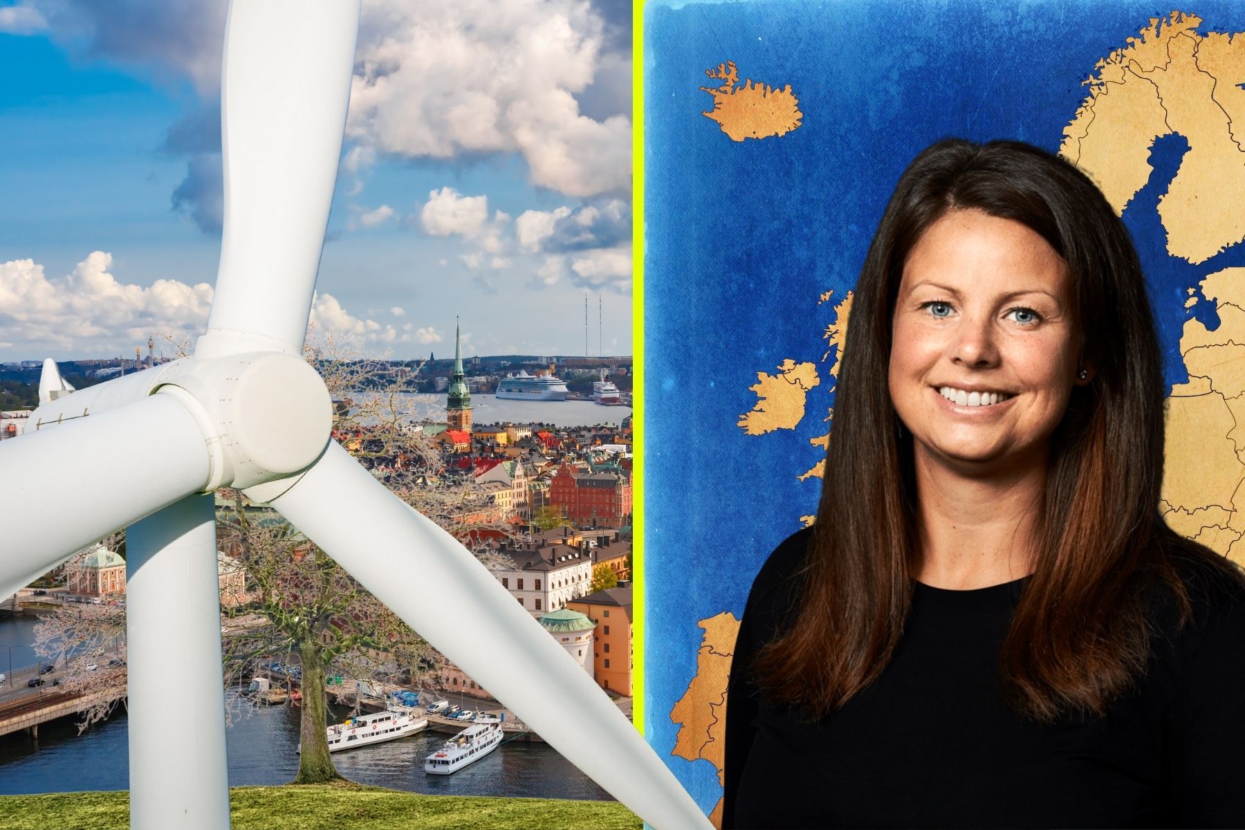 Tove Larsson, partner på Norrsken VC. Foto: Pressbilder. Montage: Impact Loop.