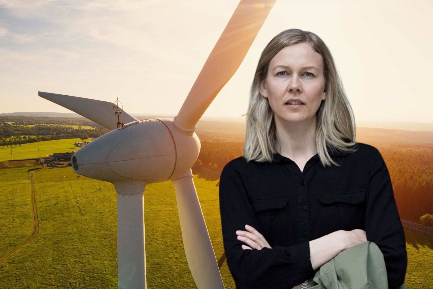 Malin Strand, affärsutvecklingschef på Energiforsk. Foto: Johan Marklund/Pressbild (montage).