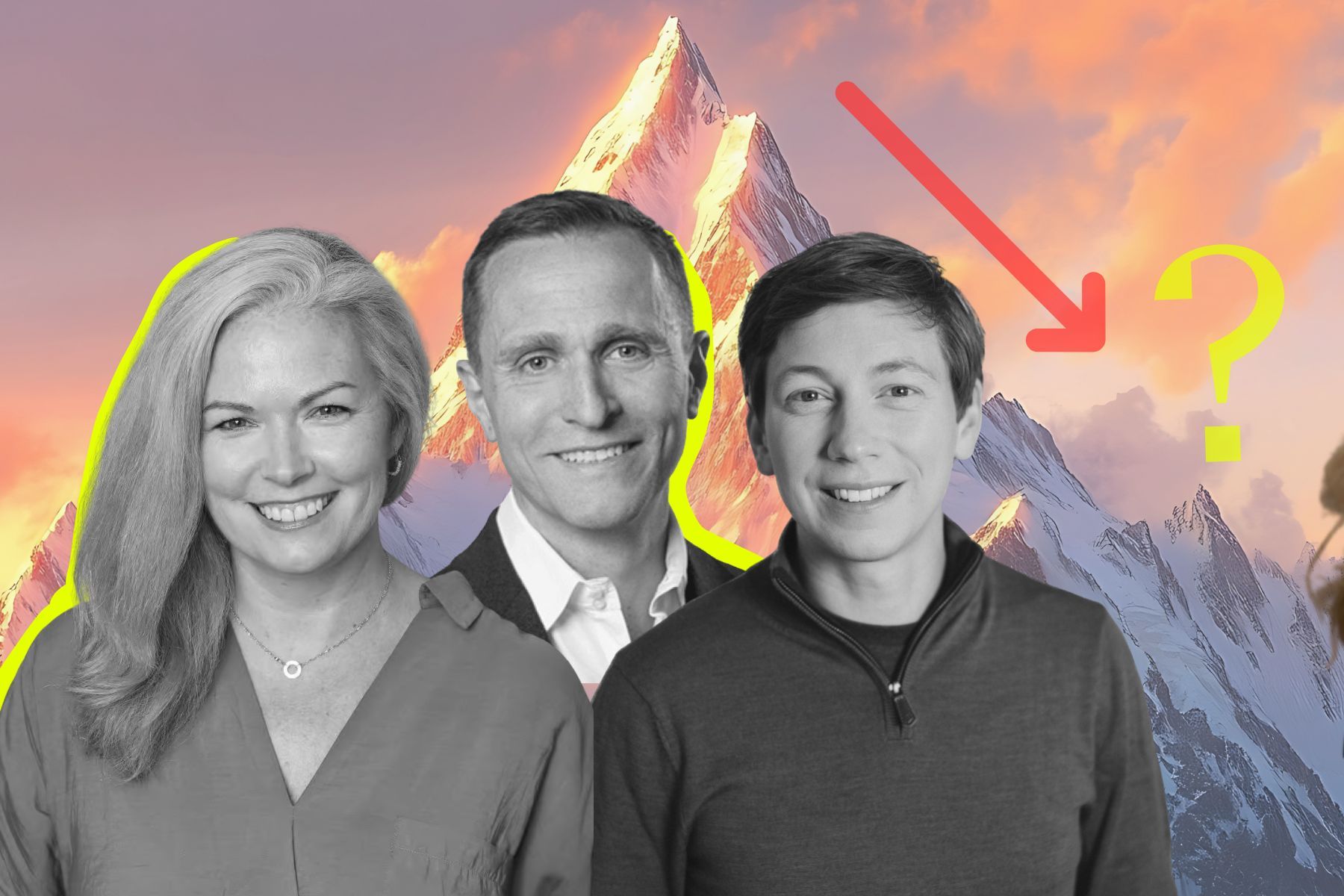 The investors interviewed for this piece. Names below. Credit: Press photos/Impact Loop design