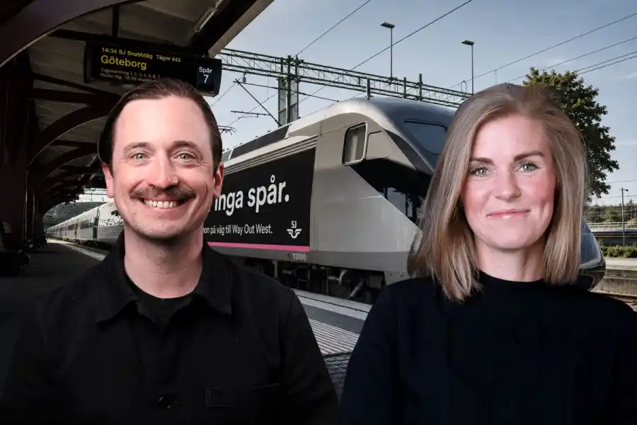 Pelle Tamleth och Sofia Lindelöw på Norrsken. Foto: Pressbilder (montage).