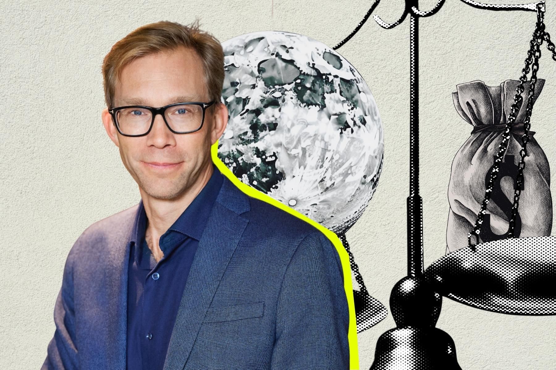 Stefan Krook, grundare och investerare. Foto: pressbild. Grafik av Impact Loop.