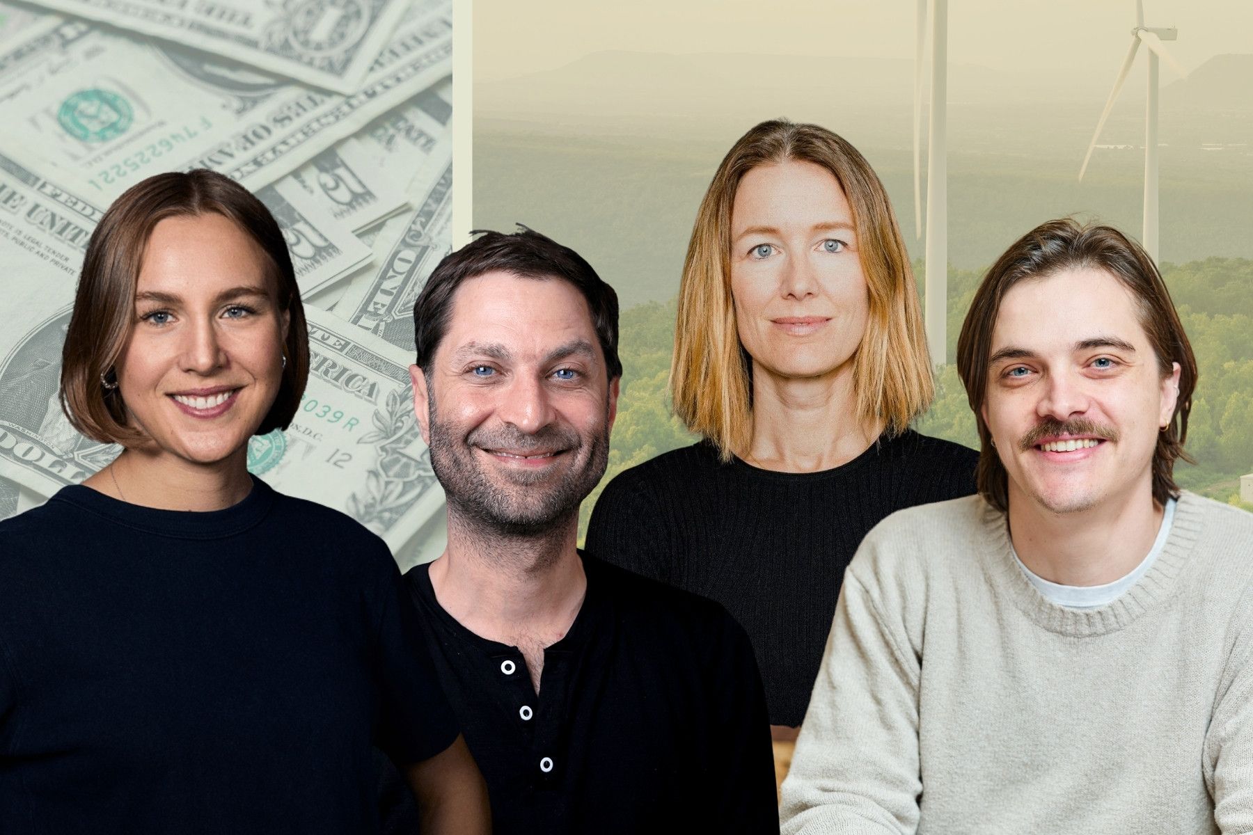 Some of Europe's top impact VCs - full names and titles below. Press photos.