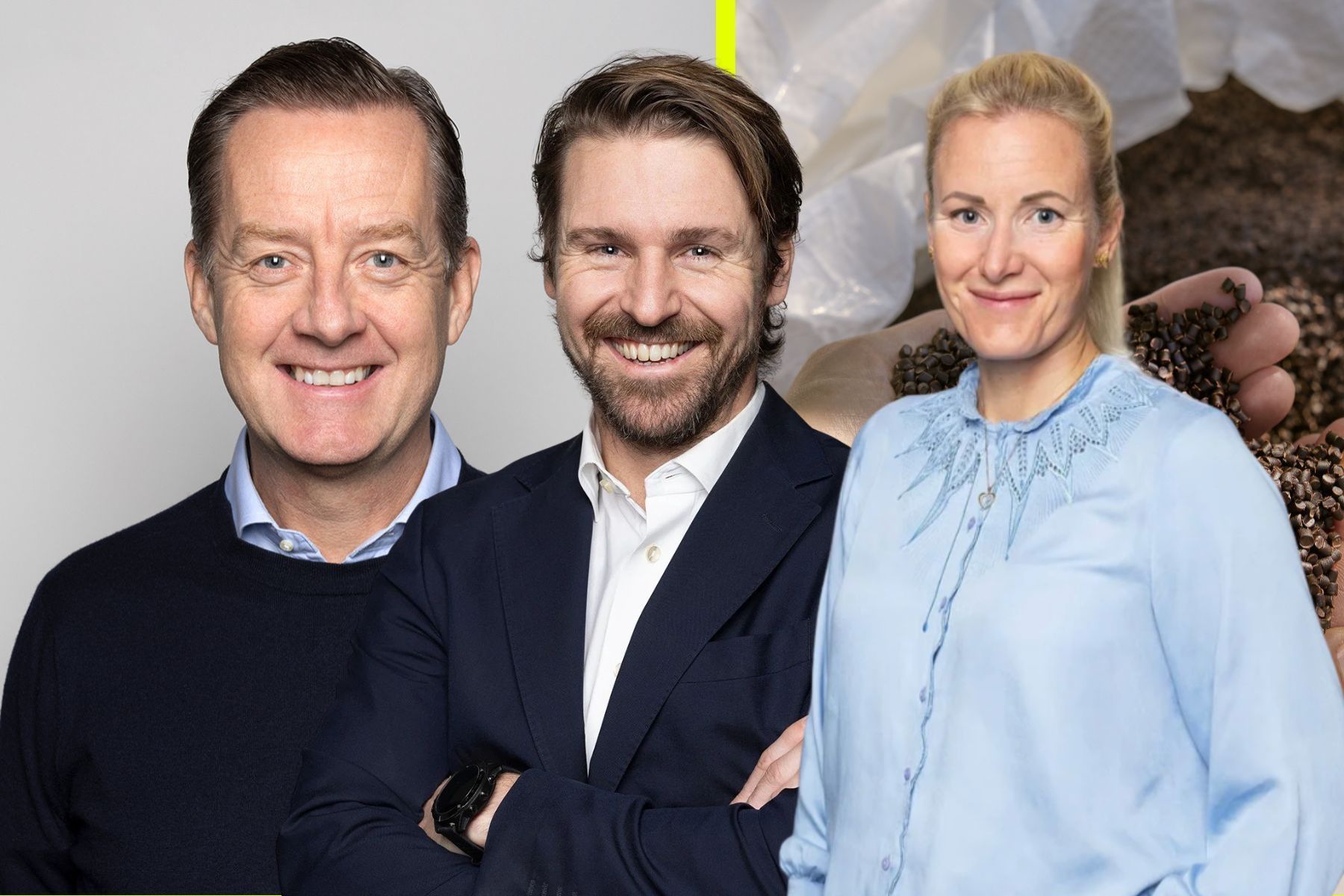 Fredrik Malmfors , Christopher Carrick och Brita Kämpe Bromé. Foto: pressbilder.