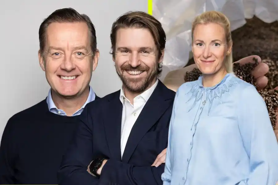 Fredrik Malmfors , Christopher Carrick och Brita Kämpe Bromé. Foto: pressbilder.