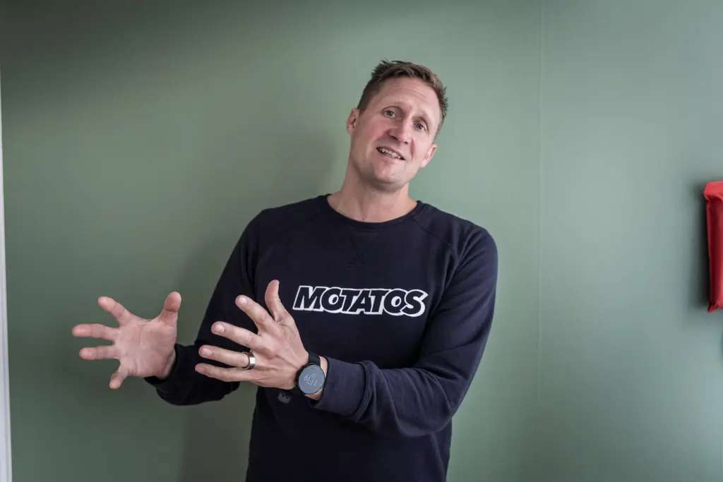 Karl Andersson, medgrundare av Matsmart. Foto: TT.