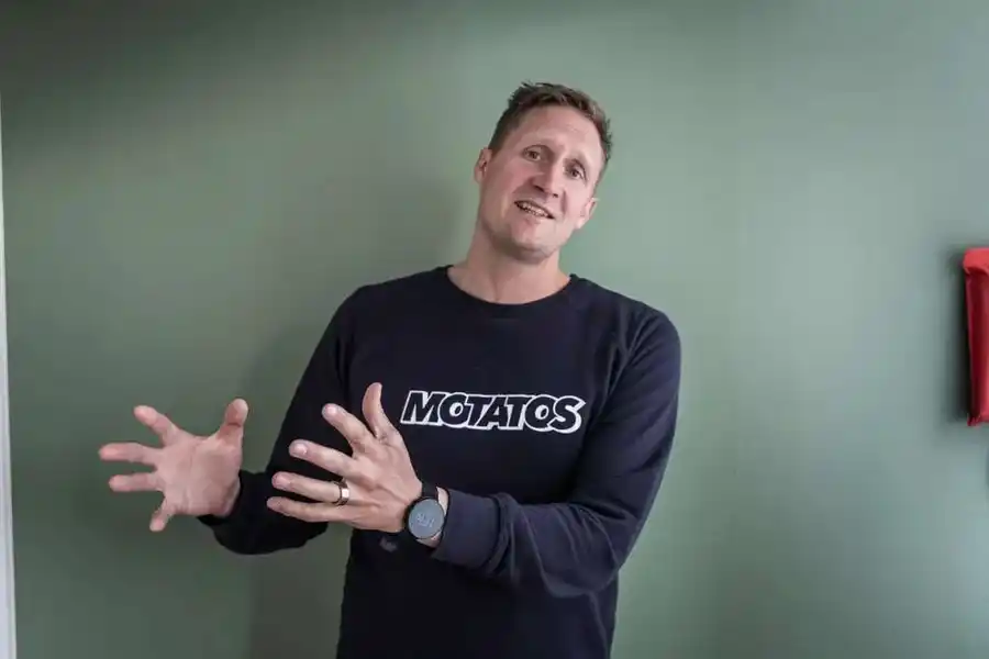 Karl Andersson, medgrundare av Matsmart. Foto: TT.