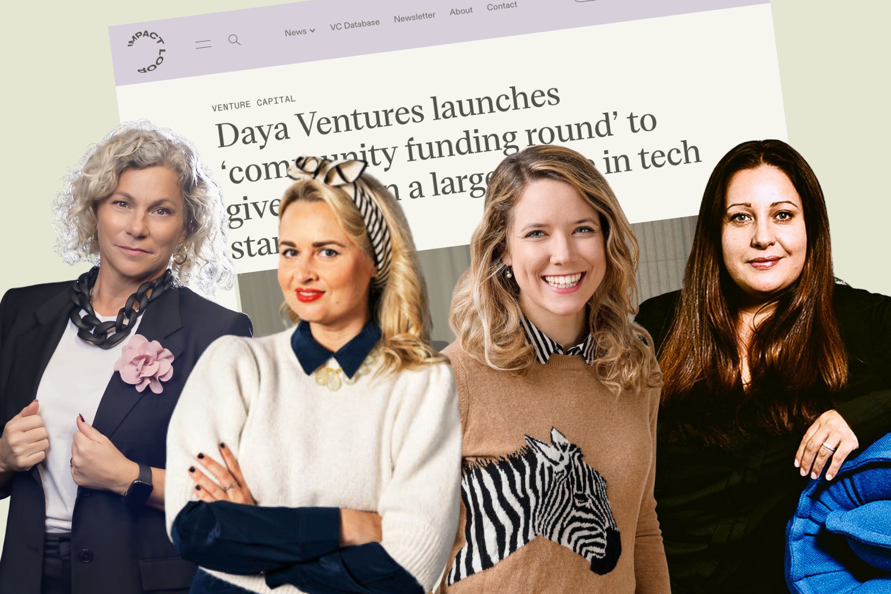 Some of the investors in Daya Ventures community funding round. Names below.