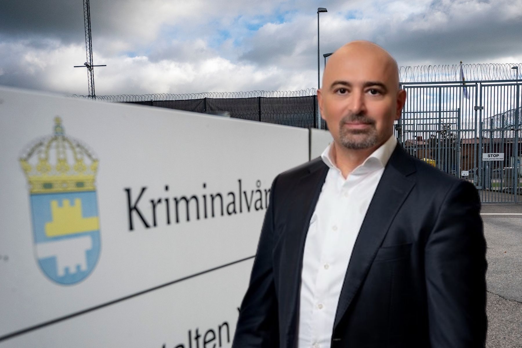 Ali Bergfors, vd och medgrundare av Auqvian. Foto: TT / Pressbild (montage).