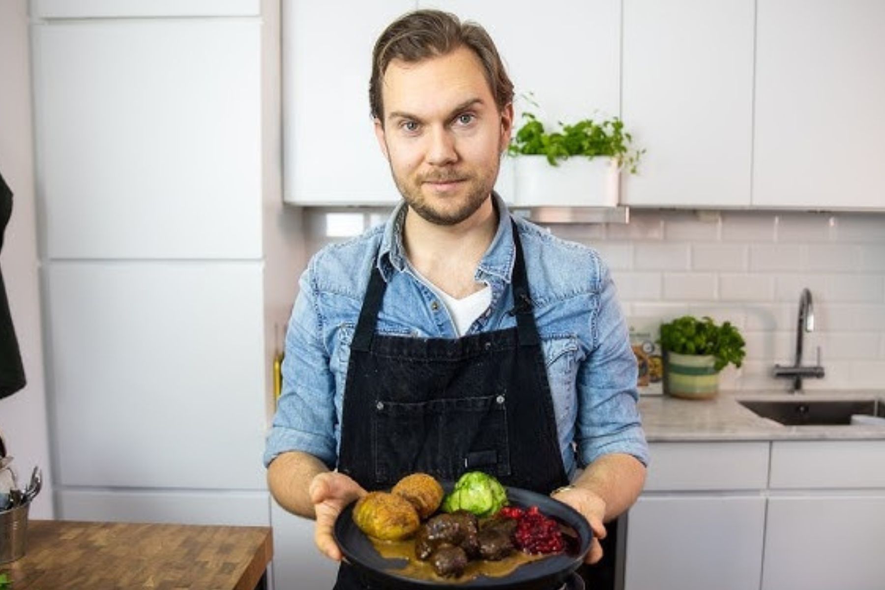 Gustav Johansson runs Sweden's most popular vegan food blog.