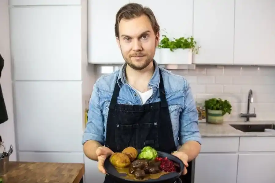 Gustav Johansson runs Sweden's most popular vegan food blog.