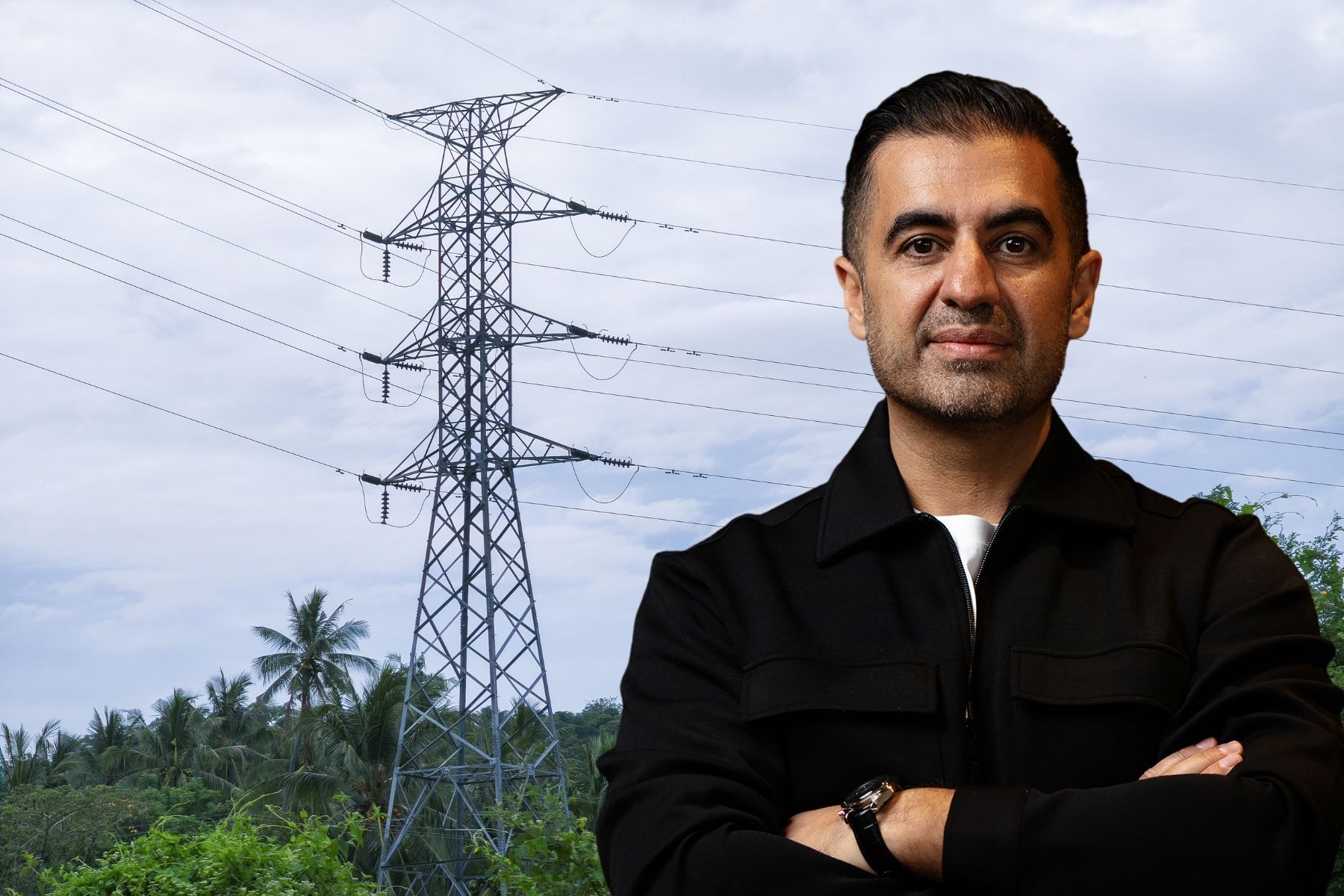 Ashkan Kasbi, Sverigechef på Cubenergy. Foto: Pressbilder (montage).